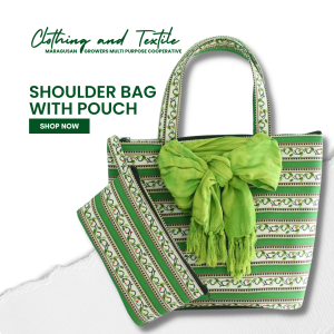 Customized Shoulder Bag with Pouch