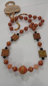 Paper Bead Fashion Necklace