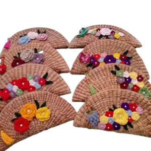 Empanada Pouch with Crochet