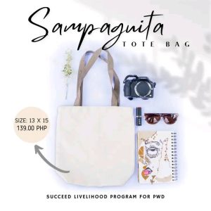 Sampaguita Tote Bag
