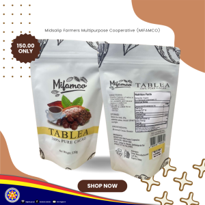 MIFAMCO 150g Tablea 100% Pure Cacao