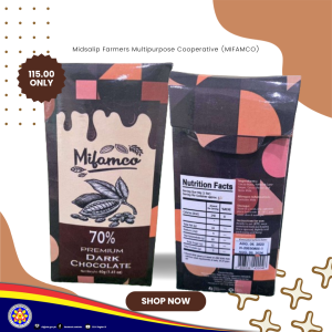 MIFAMCO 40g 70% Premium Dark Chocolate Bar