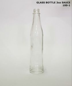 3oz Hot Sauce Bottle 18mm finish (no caps available)