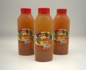 Made from fresh extract of pineapple fruit. It is naturally fermented into vinegar and it’s the infused with a blended spice. It gives an added vibrant touch to salads, marinade and sauces.